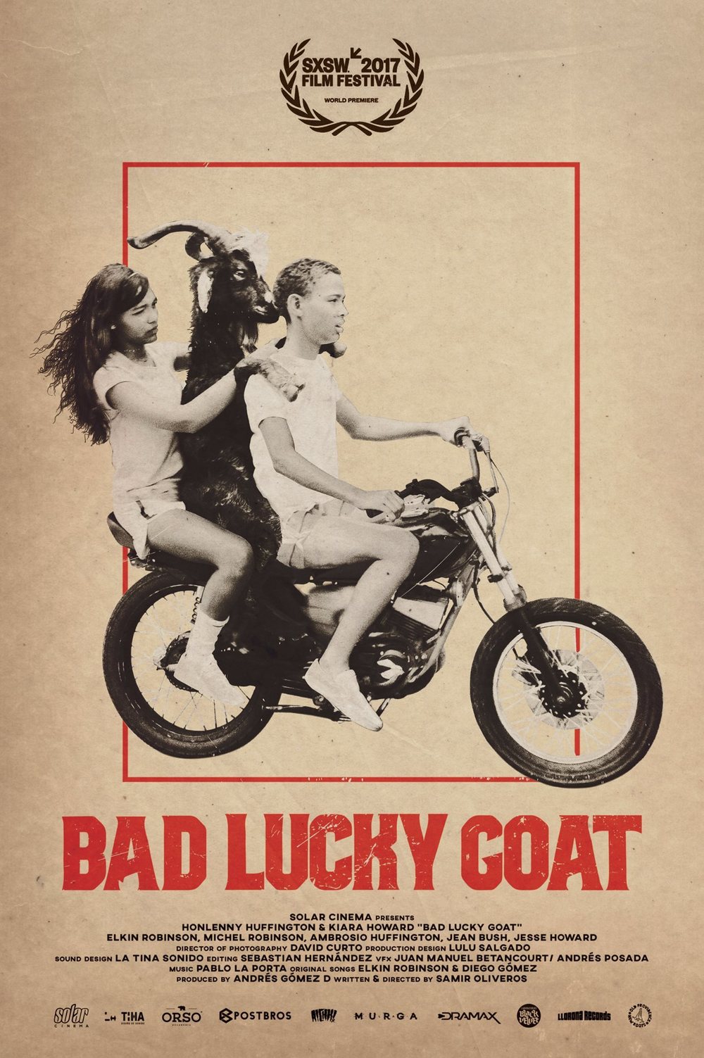 affiche du film Bad Lucky Goat