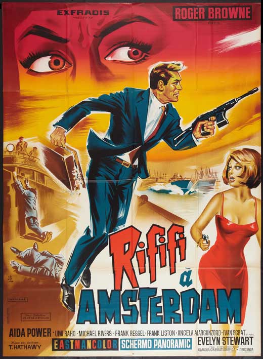 affiche du film Du rififi à Amsterdam