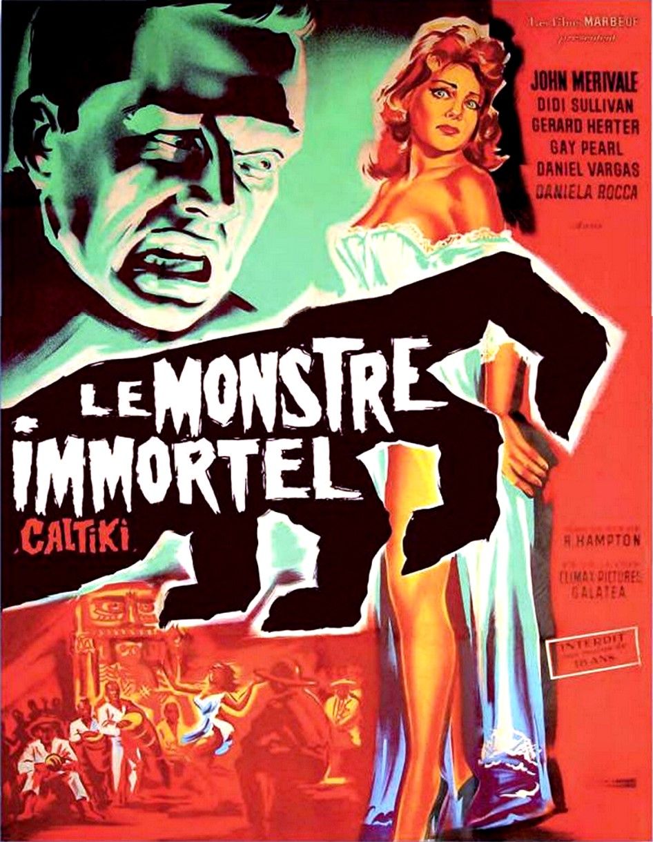 affiche du film Caltiki : Le monstre immortel