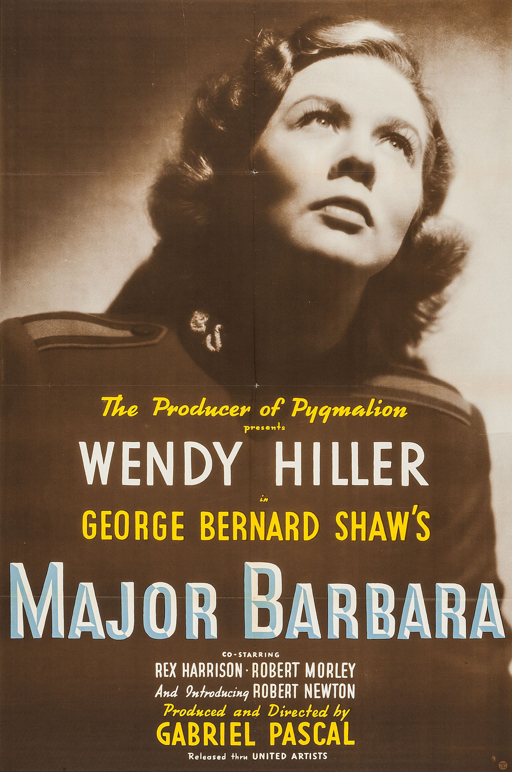 affiche du film Major Barbara