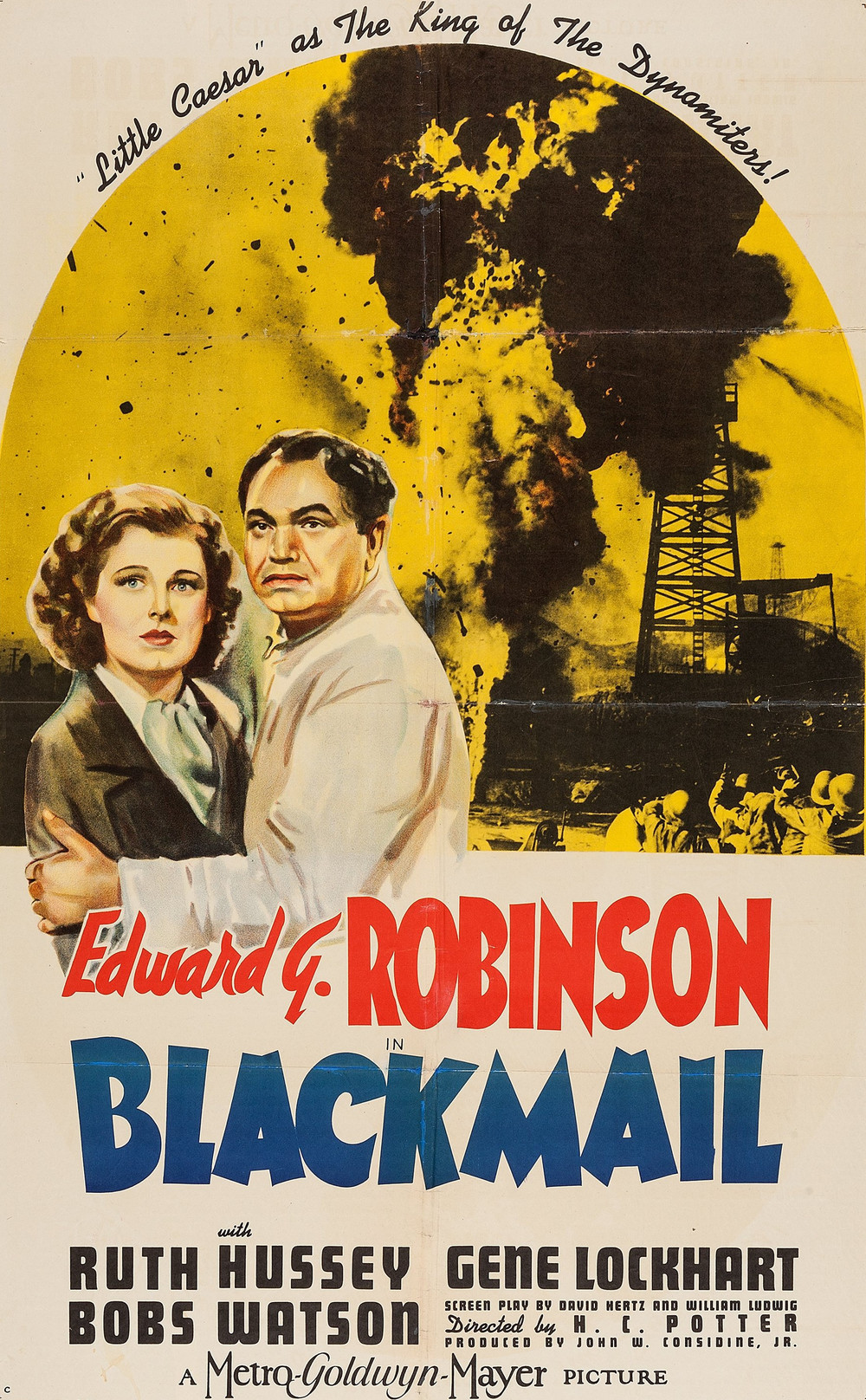 affiche du film Chantage (1939)