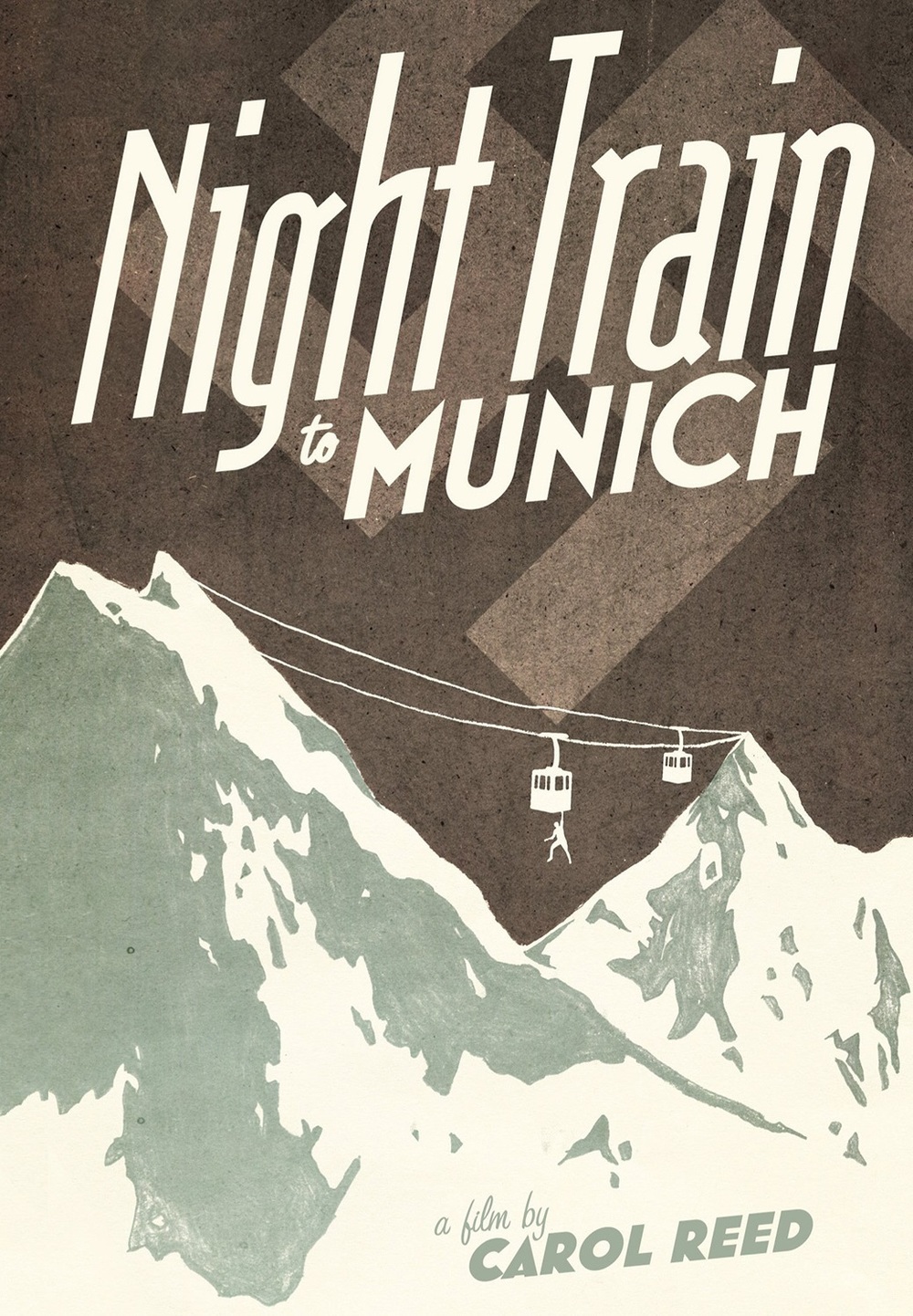 affiche du film Train de nuit pour Munich