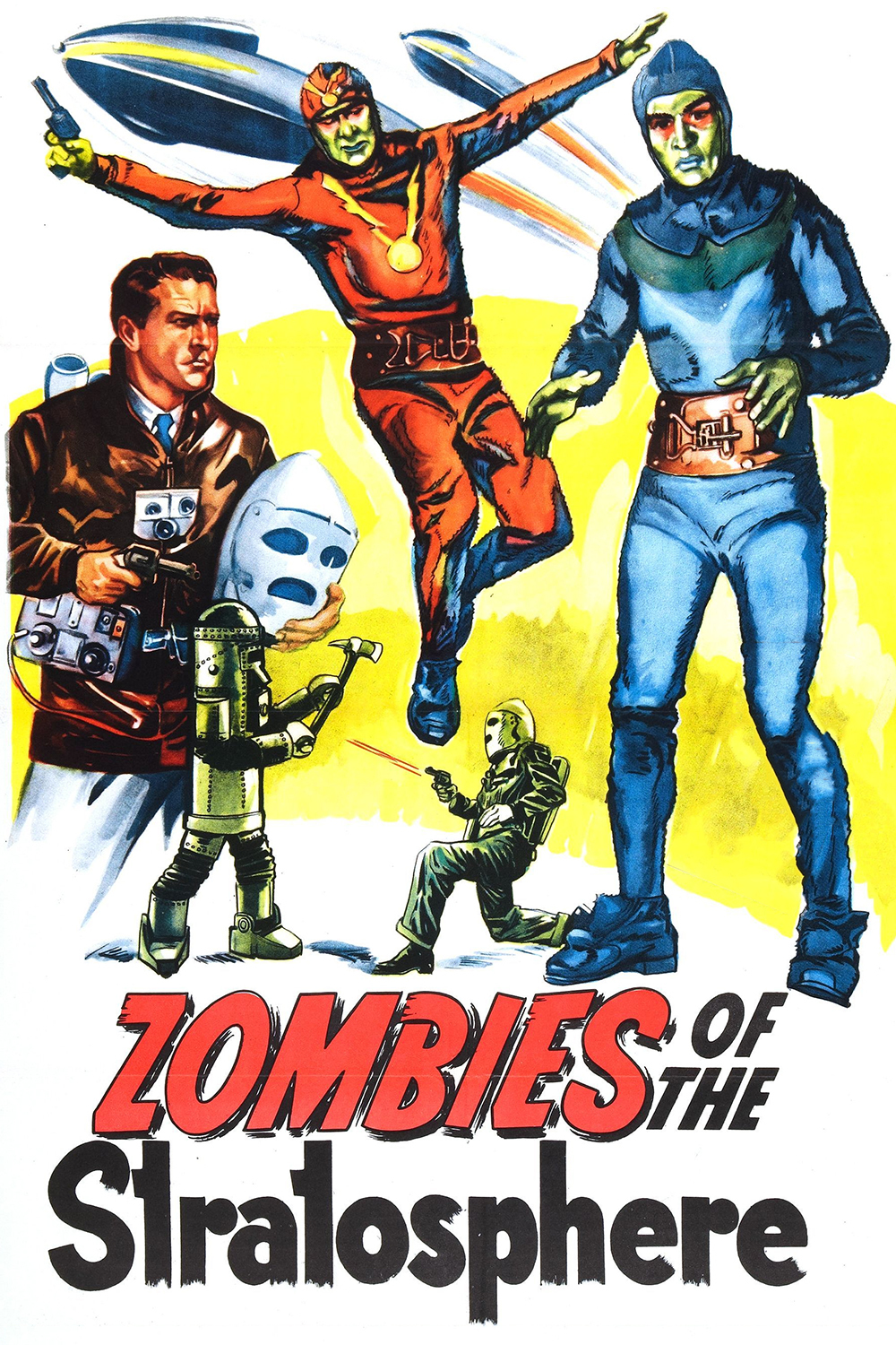 affiche du film Zombies of the Stratosphere