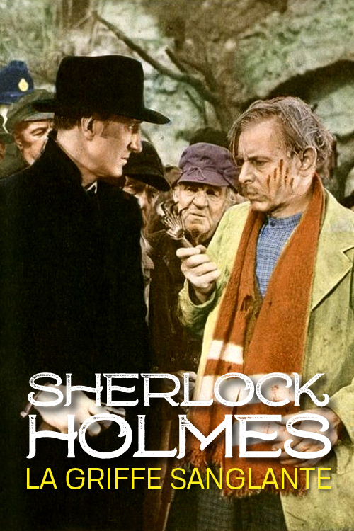 affiche du film Sherlock Holmes et la griffe sanglante