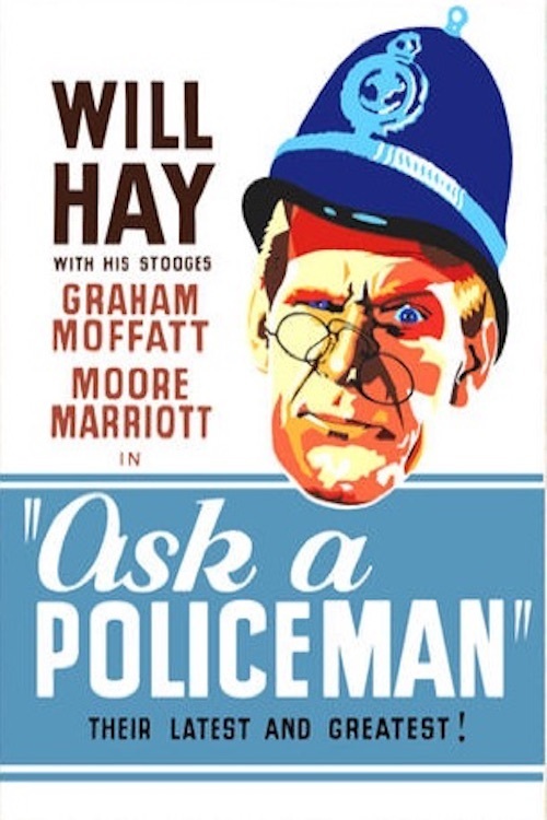 affiche du film Ask a Policeman