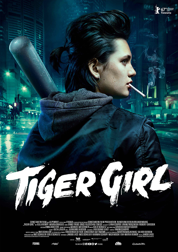affiche du film Tiger Girl
