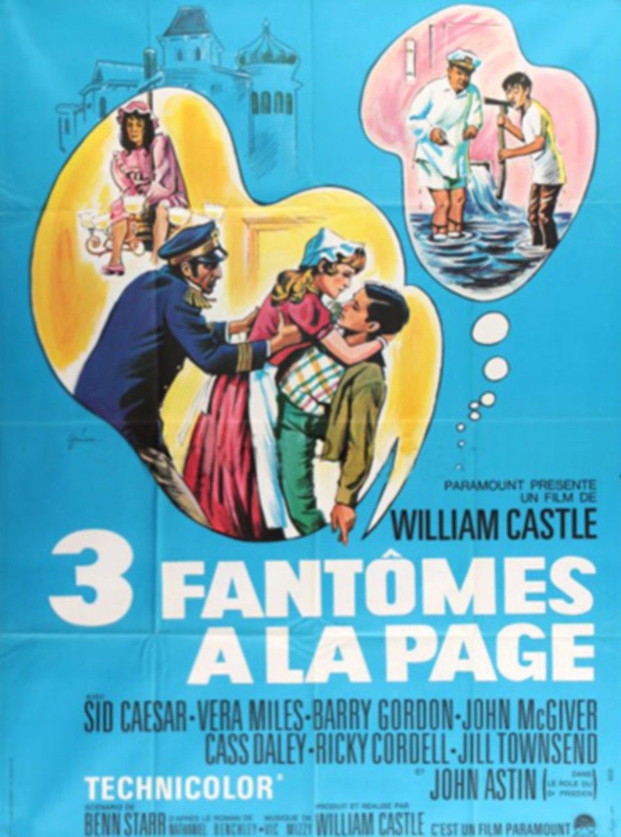 affiche du film Trois fantômes a la page
