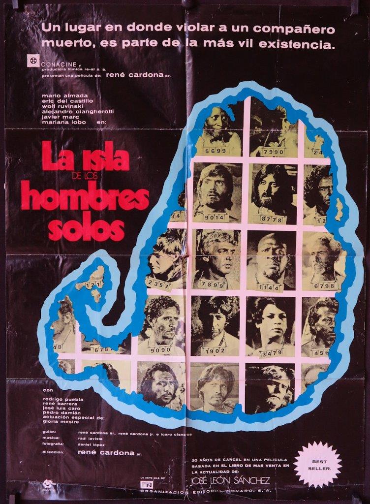 affiche du film La isla de los hombres solos