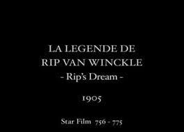 affiche du film La Légende de Rip Van Winckle