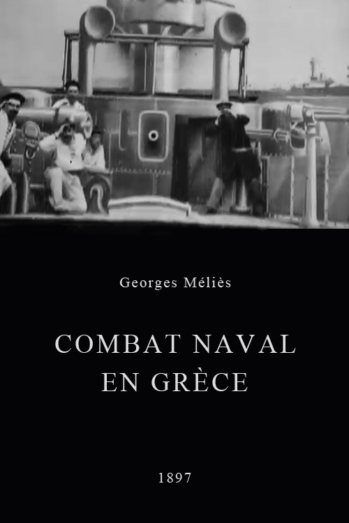 affiche du film Combat naval en Grèce