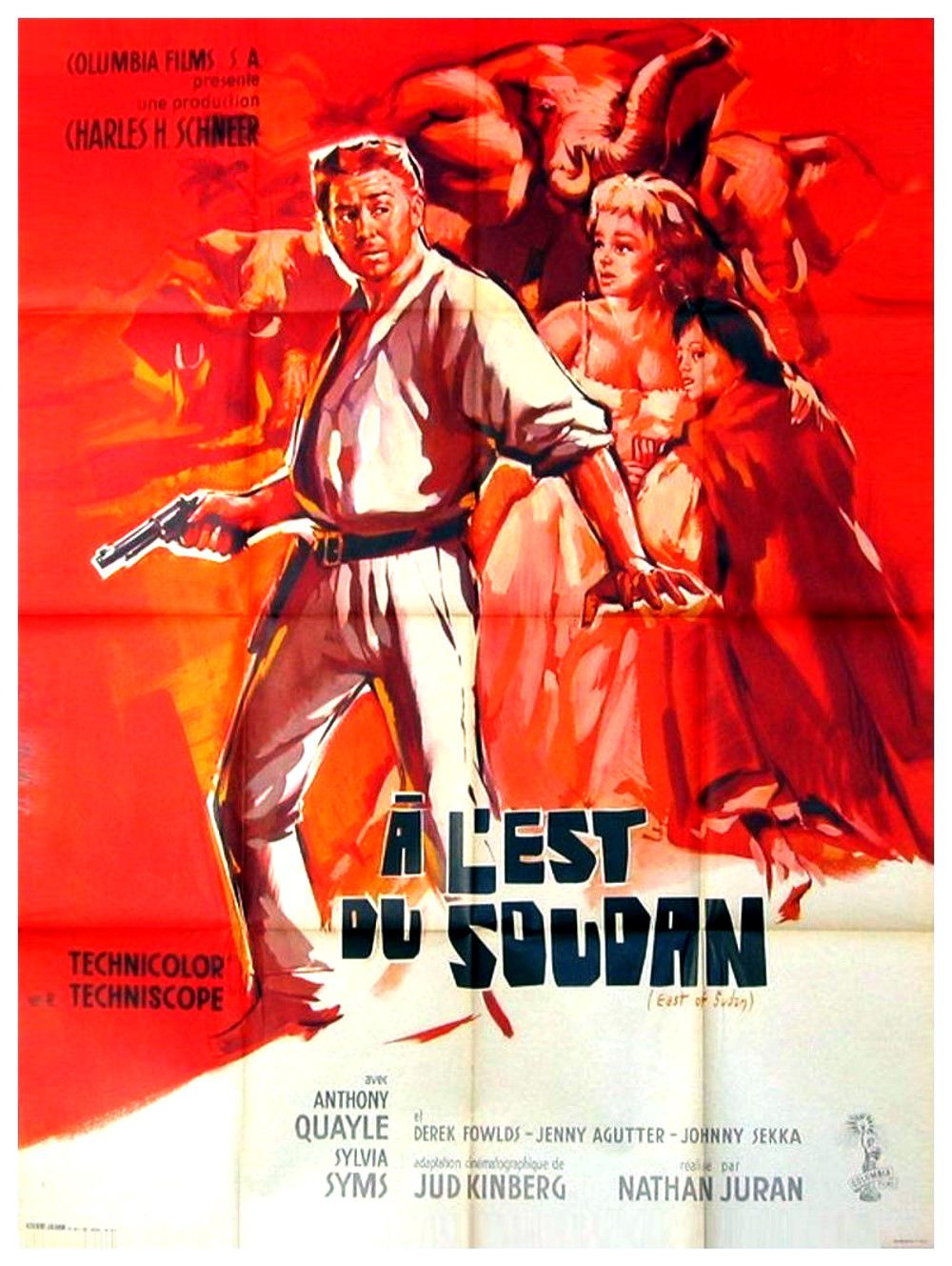 affiche du film À l'est du Soudan