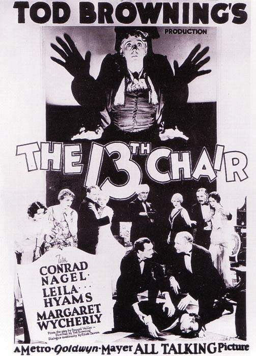 affiche du film The Thirteenth Chair