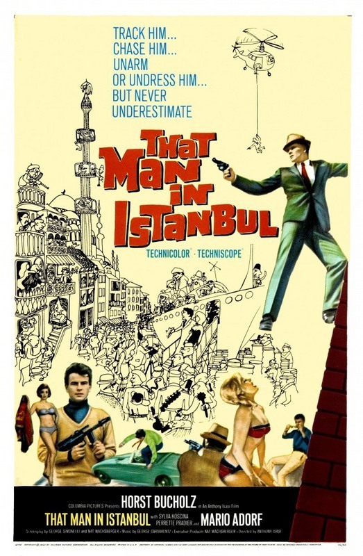 affiche du film L'homme d'Istanbul