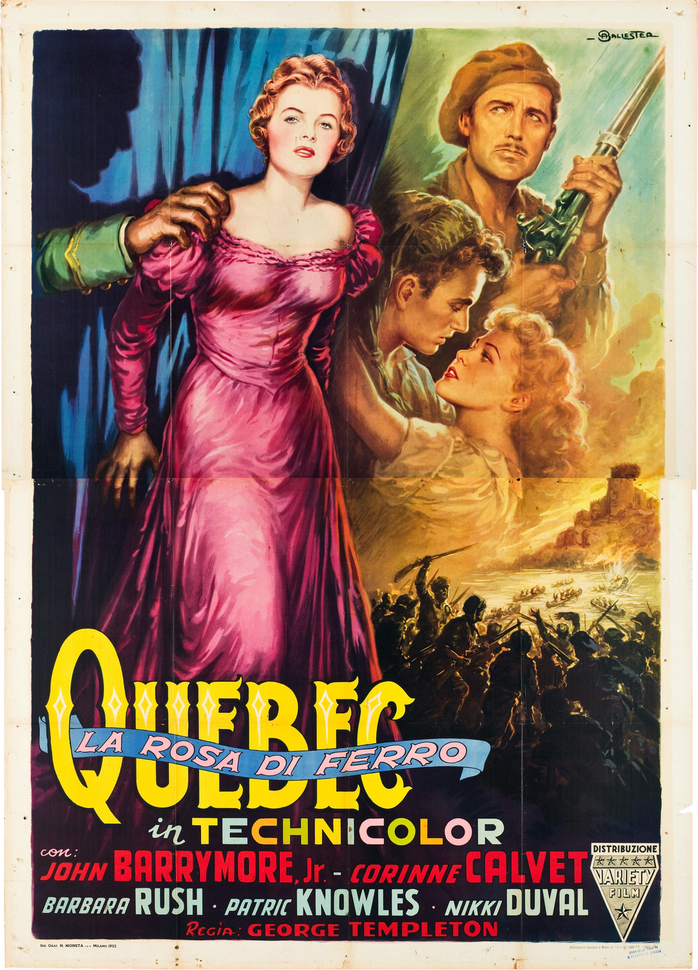 affiche du film Quebec