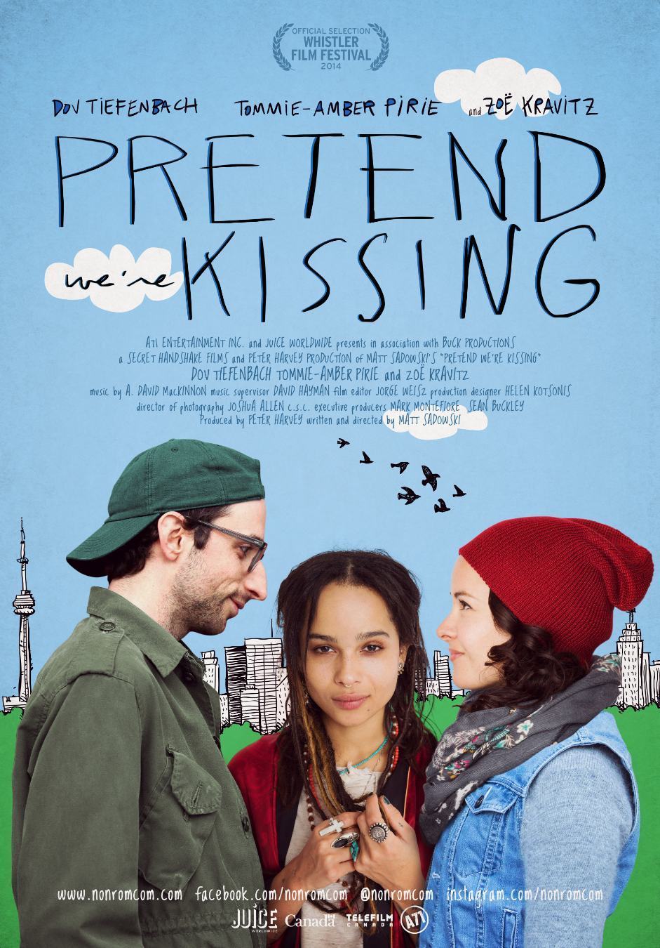 affiche du film Pretend We're Kissing