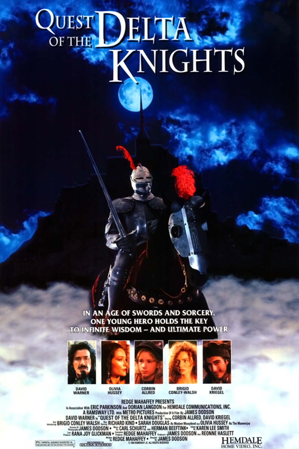 affiche du film Quest of the Delta Knights