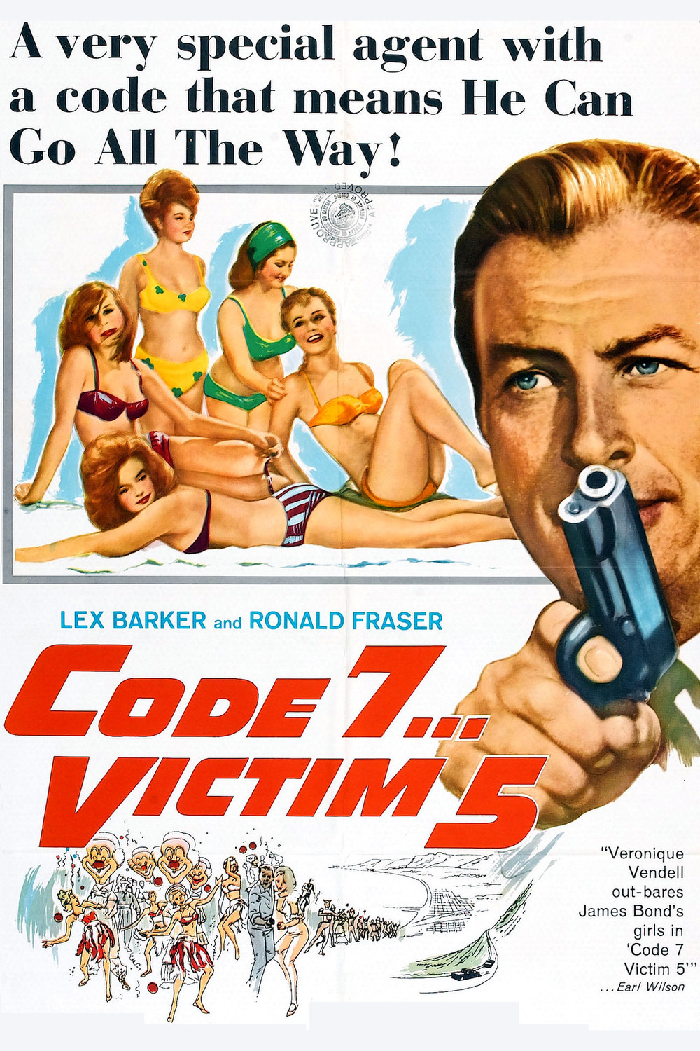 affiche du film Code 7, Victim 5