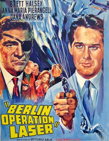 affiche du film Berlin, opération 'Laser'