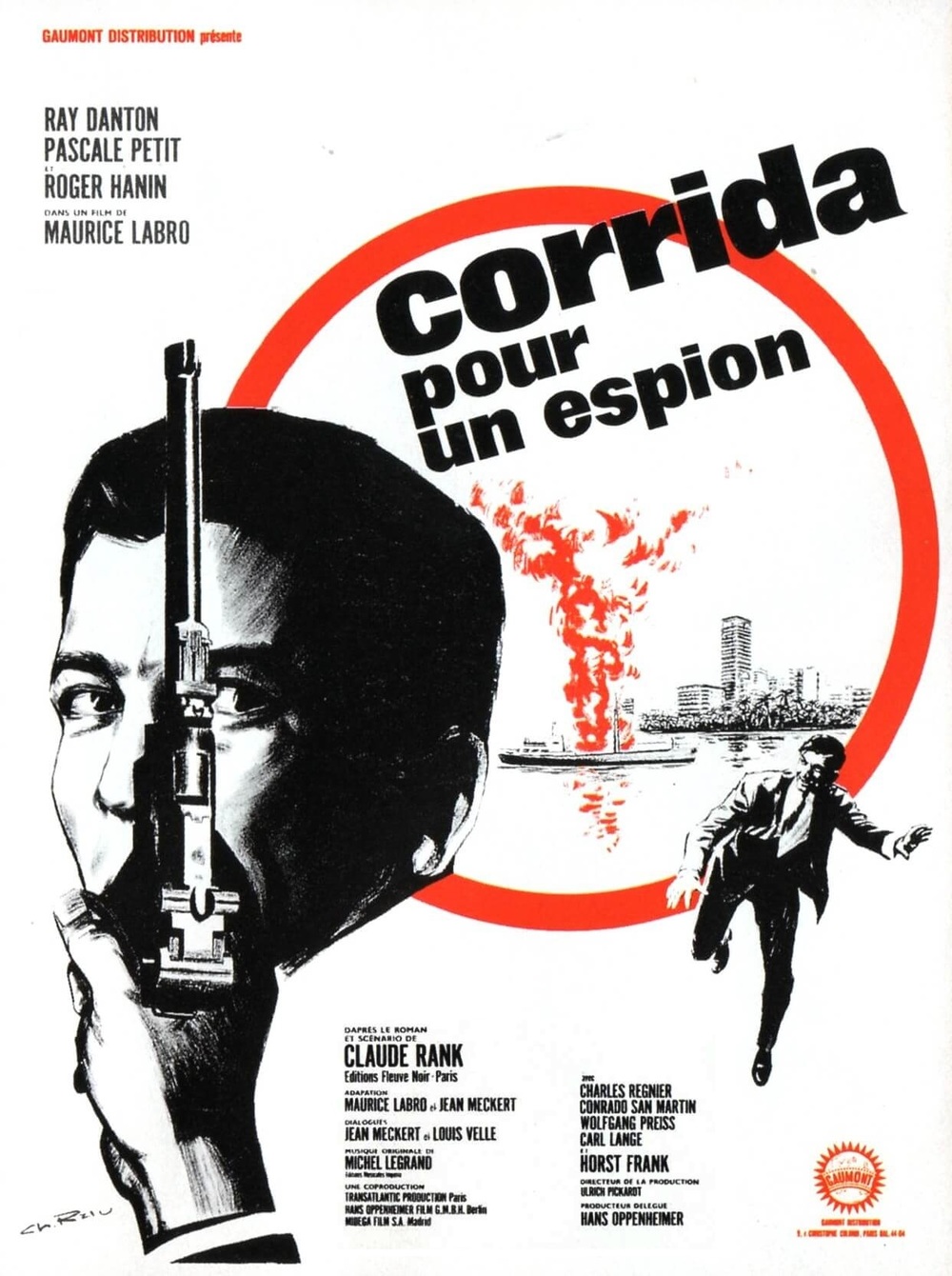 affiche du film Corrida pour un espion