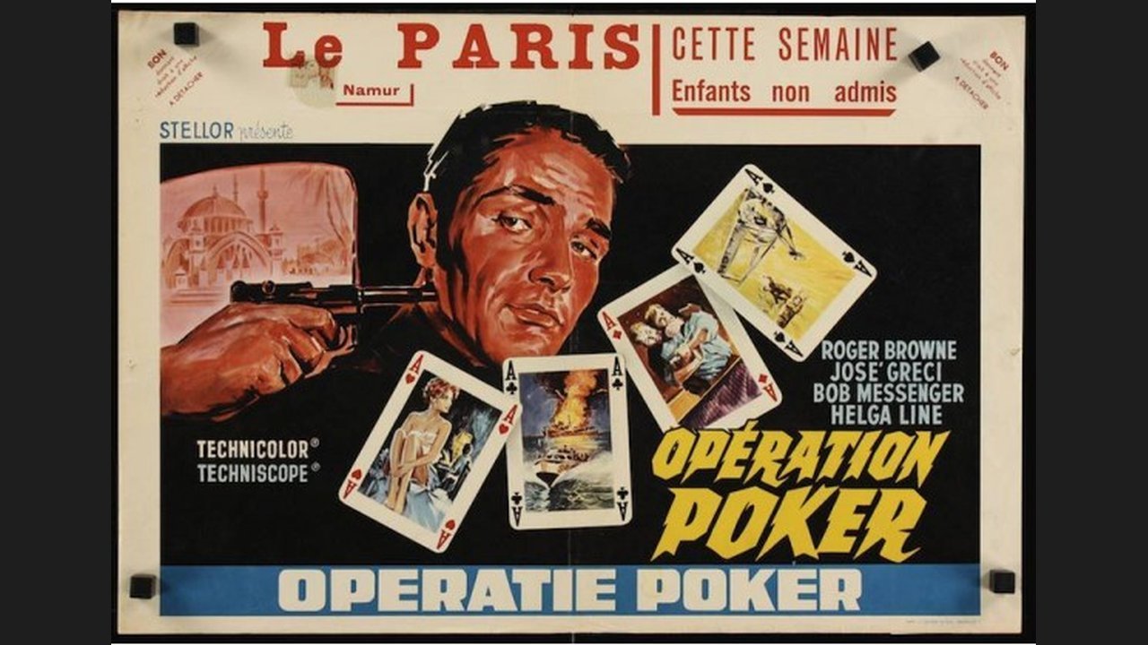 affiche du film Opération poker