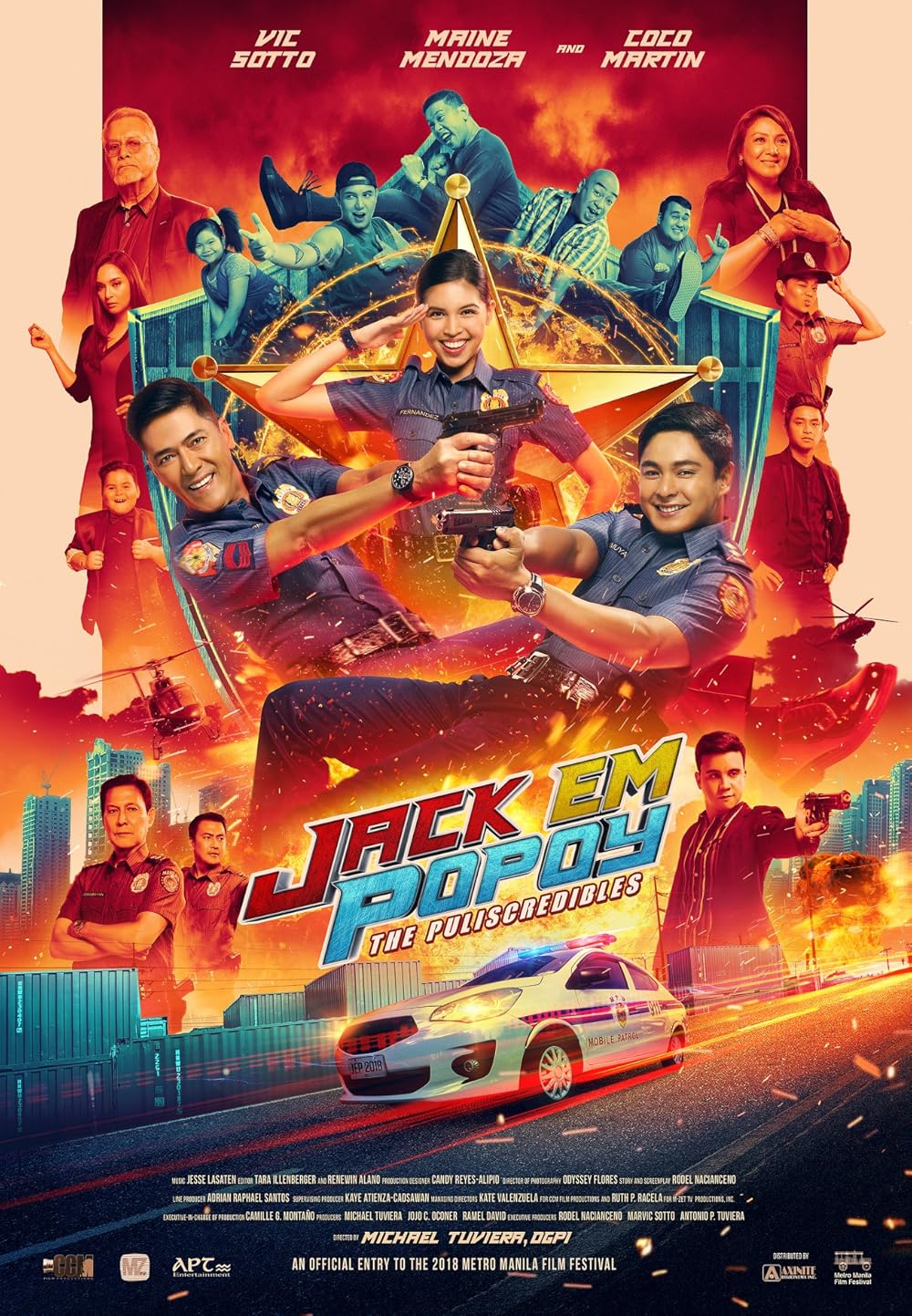 affiche du film Jack Em Popoy: The Puliscredibles