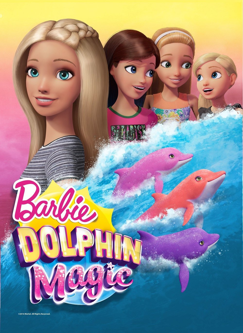 affiche du film Barbie et la Magie des Dauphins
