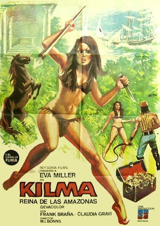 affiche du film Kilma, reina de las amazonas