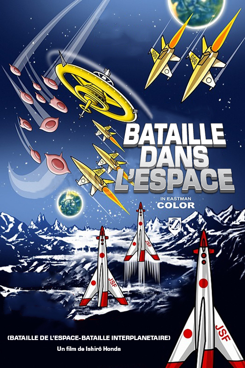 affiche du film Bataille dans l'espace