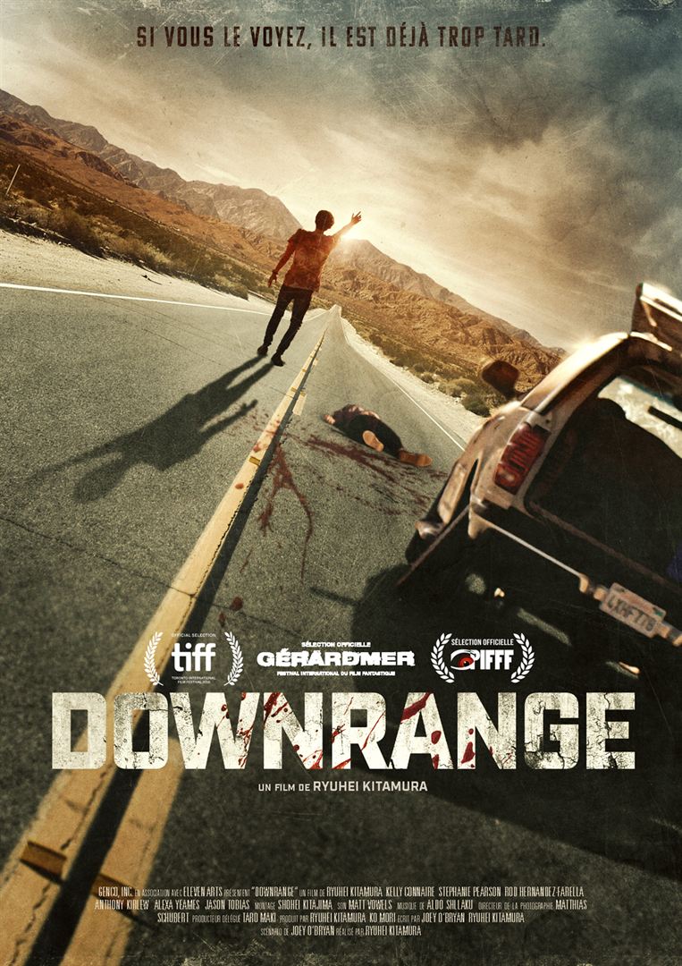 affiche du film Downrange