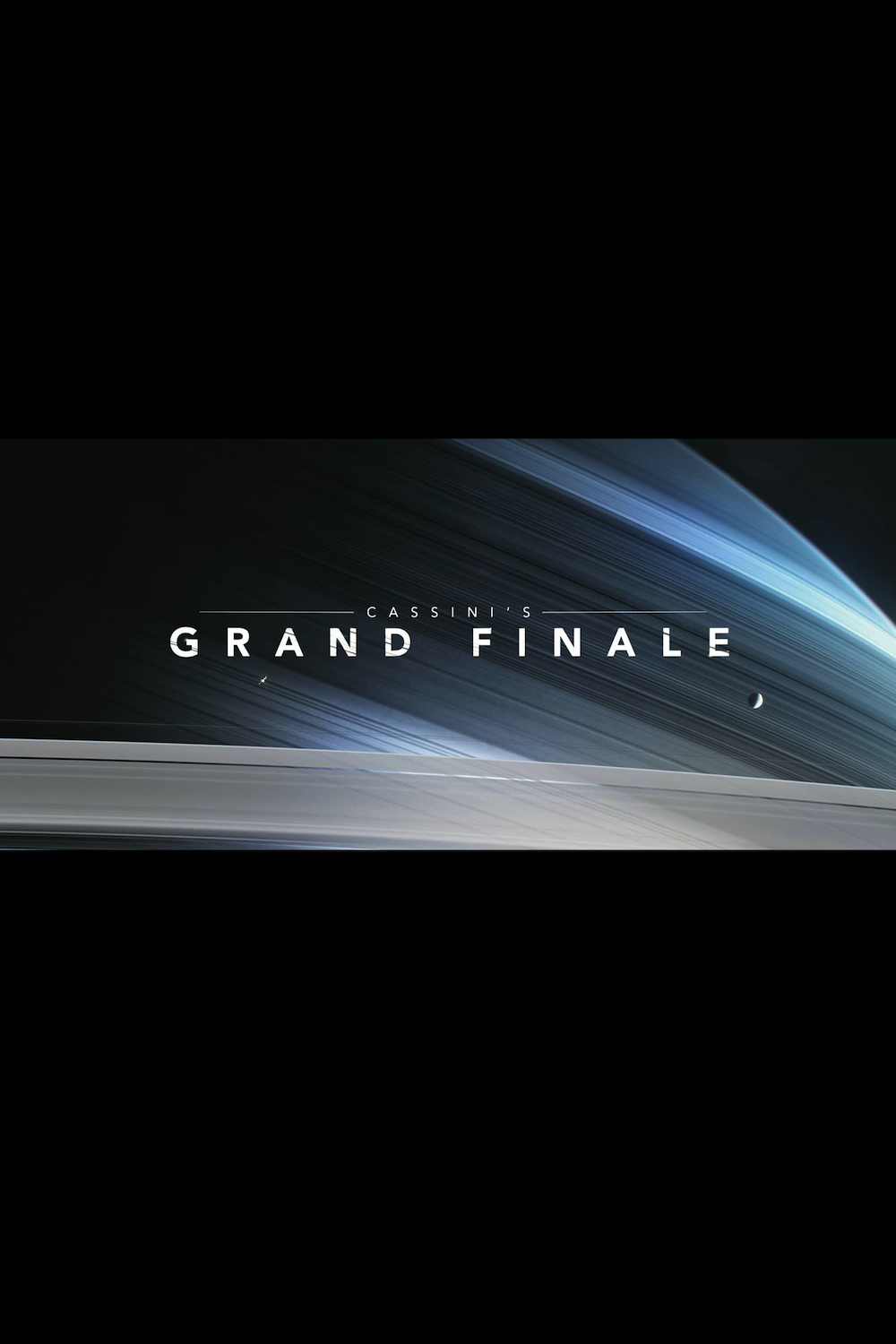 affiche du film Cassini's Grand Finale