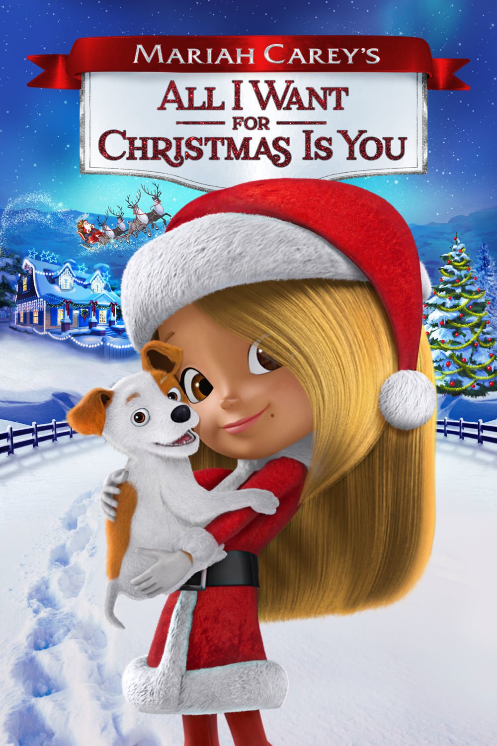 affiche du film Mariah Carey présente : Mon plus beau cadeau de Noël