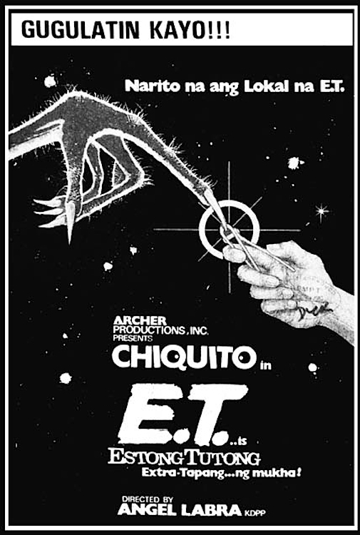 affiche du film E.T. is Estong Tutong