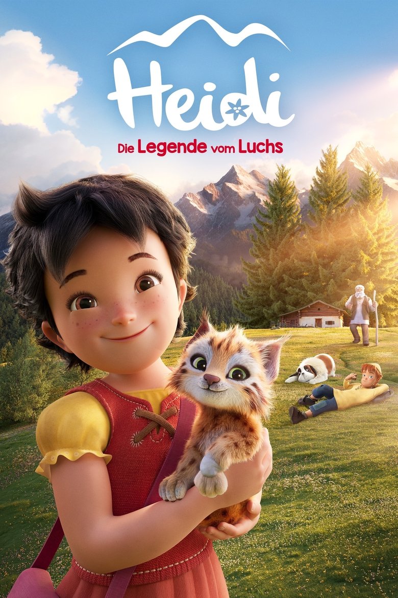 affiche du film Heidi et le lynx des montagnes