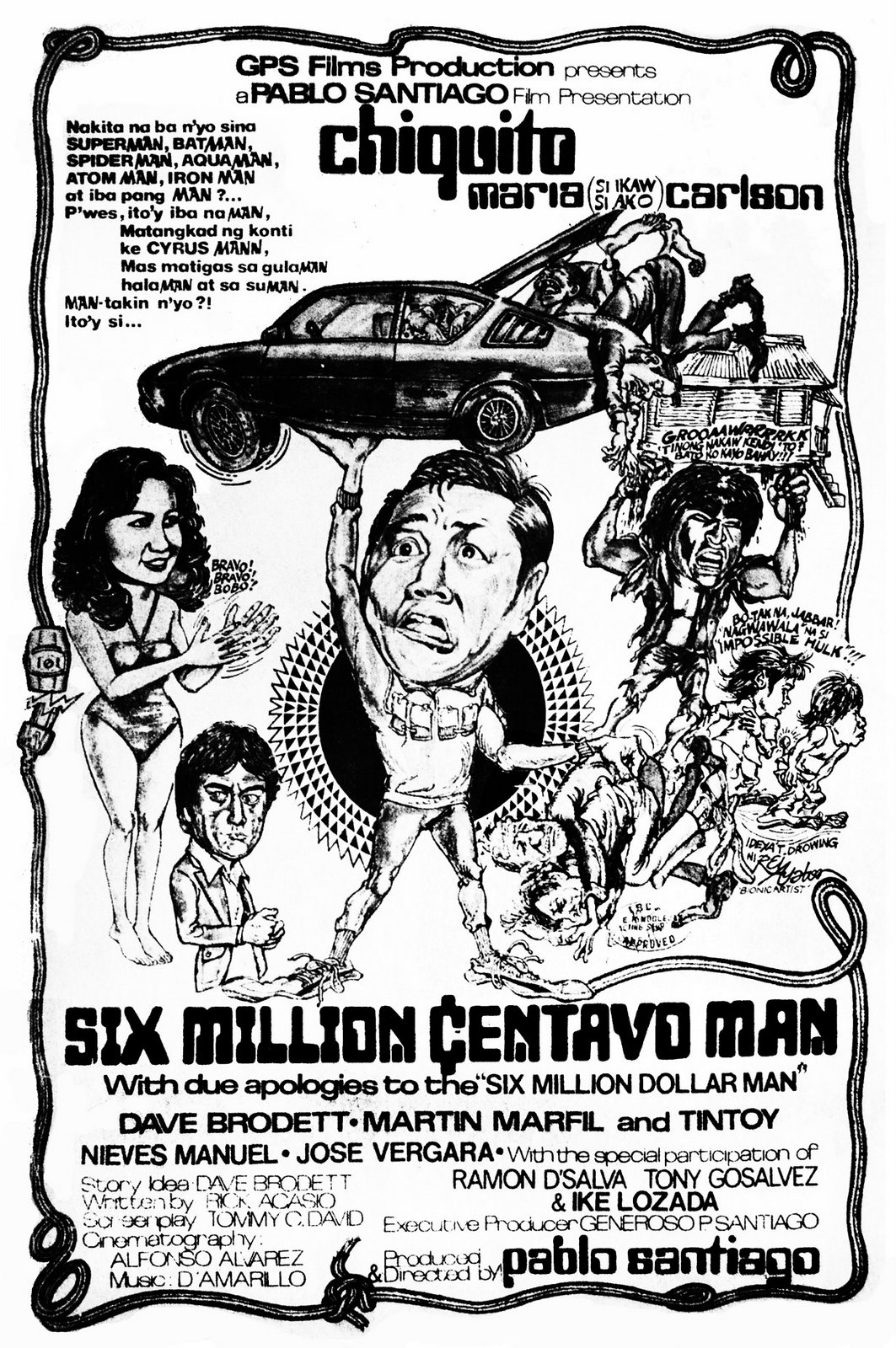 affiche du film Six Million Centavo Man