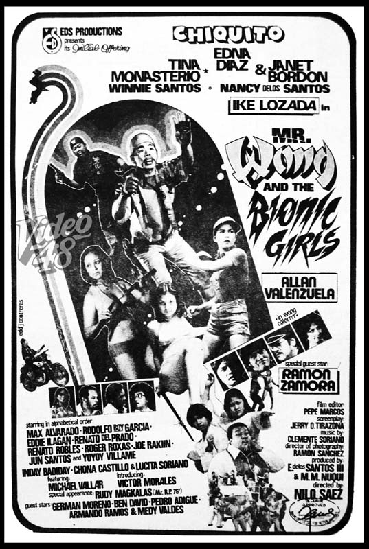affiche du film Mr. Wong and the Bionic Girls