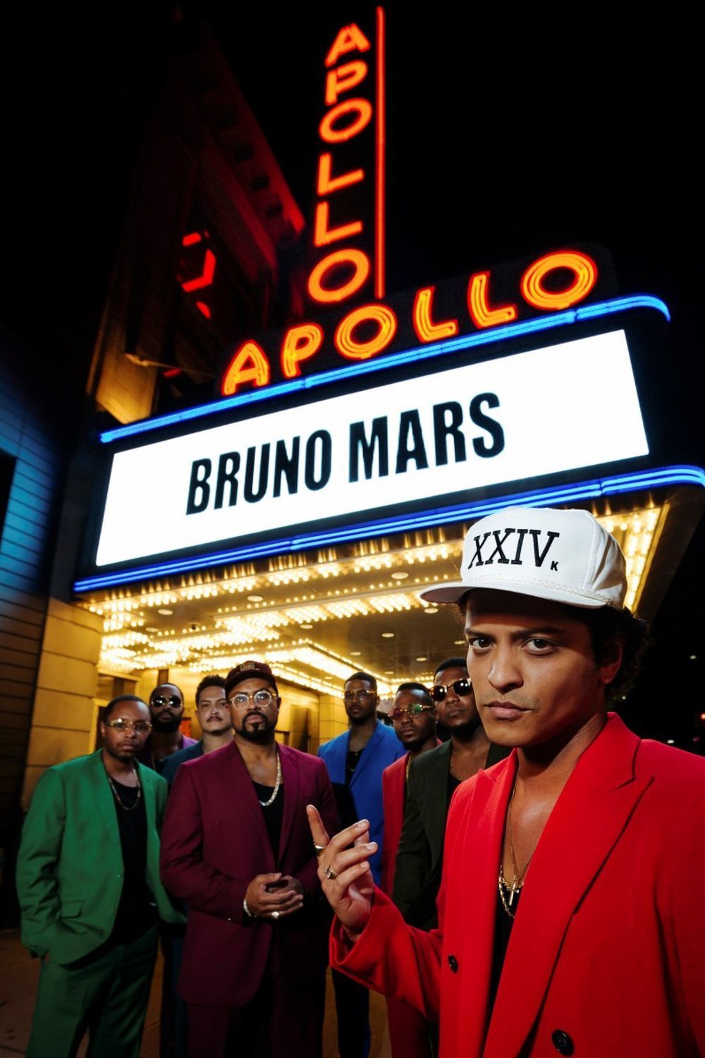 affiche du film Bruno Mars: 24K Magic (Live at the Apollo)