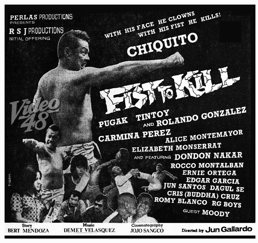affiche du film Fist to kill