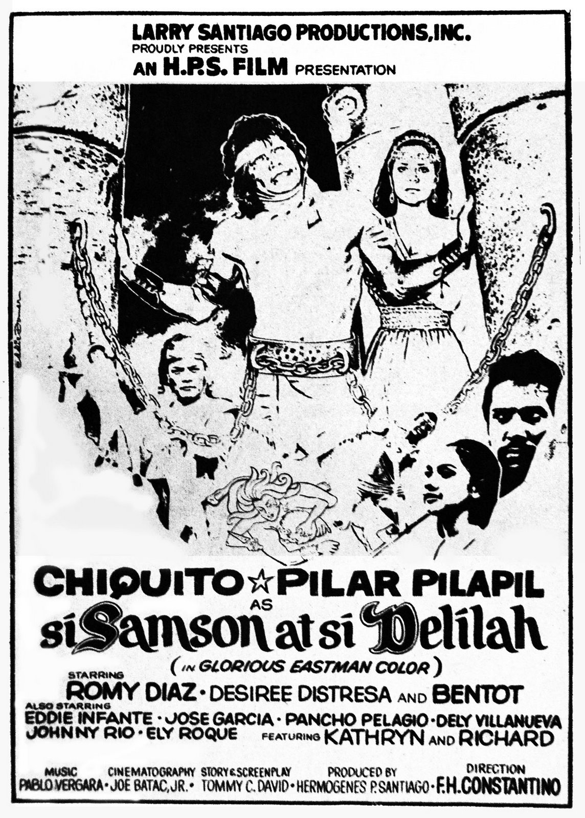 affiche du film Si Samson at Si Delilah