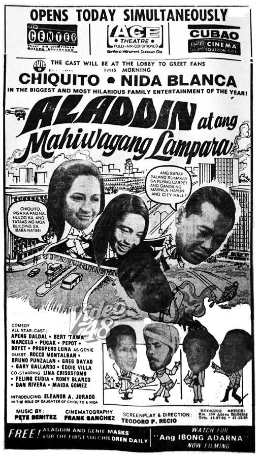 affiche du film Aladin at ang mahiwagang lampara