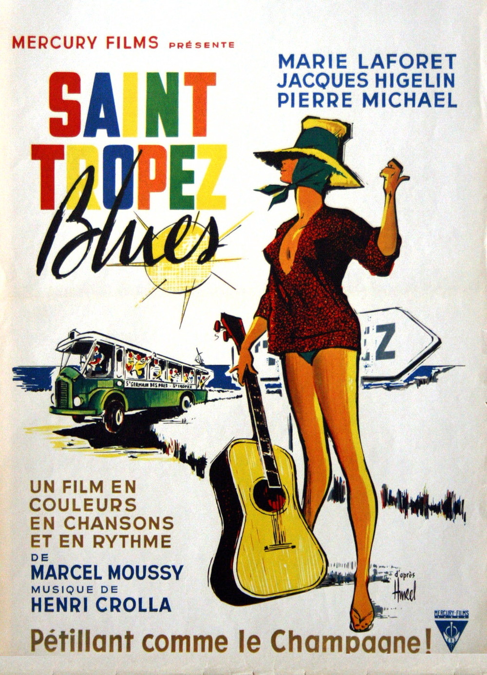 affiche du film Saint-Tropez Blues