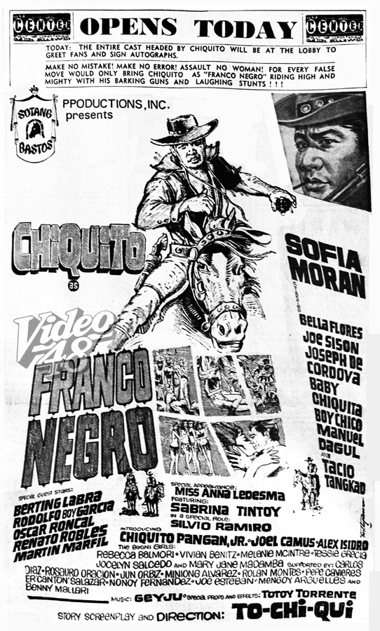 affiche du film Franco Negro