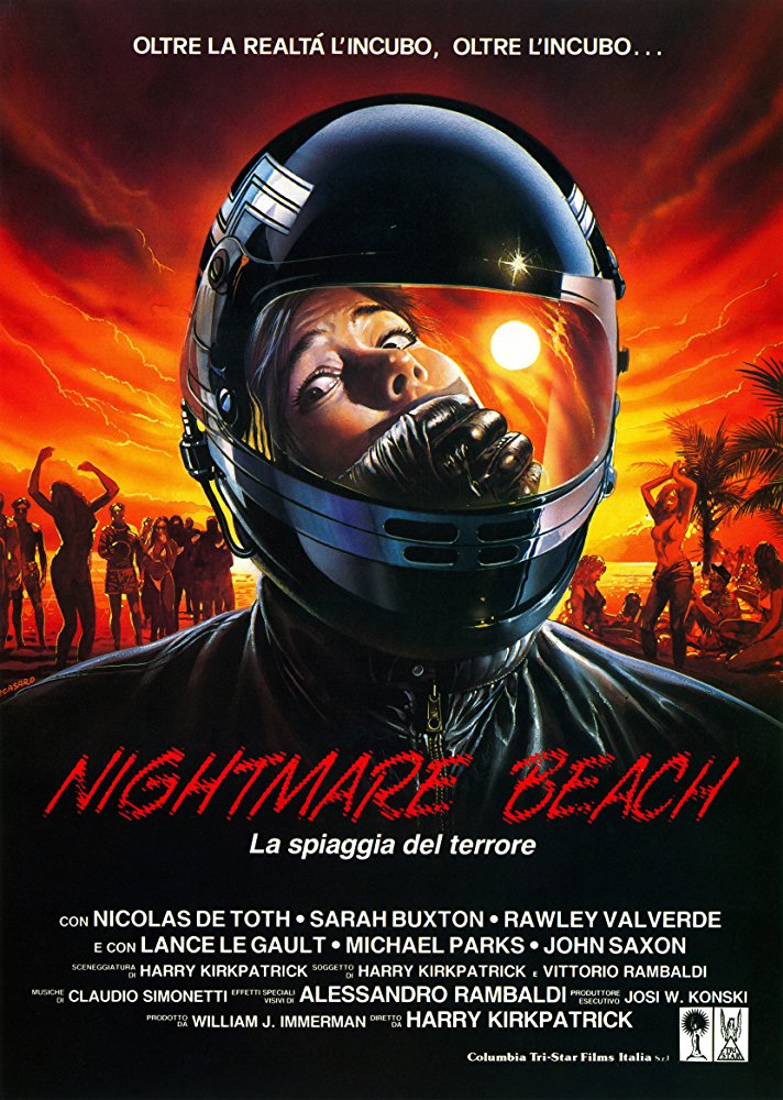 affiche du film Nightmare Beach