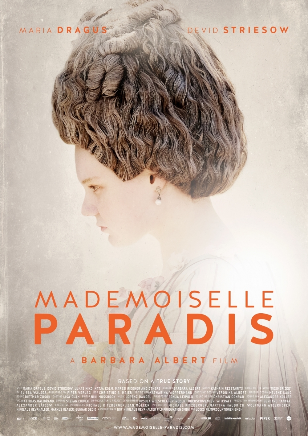 affiche du film Mademoiselle Paradis