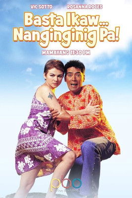 affiche du film Basta't Ikaw... Nanginginig Pa