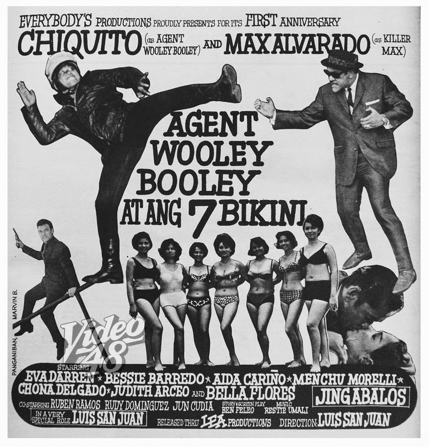 affiche du film Agent Wooley Booley at ang 7 Bikini