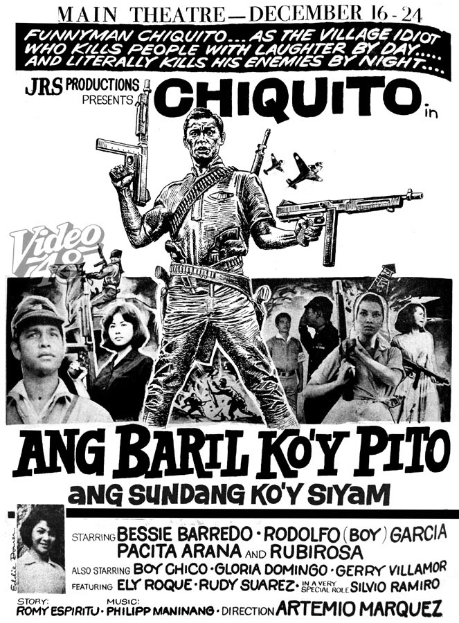 affiche du film Ang Baril Ko'y Pito, ang Sundang Ko'y Siyam