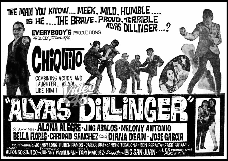 affiche du film Alyas Dillinger