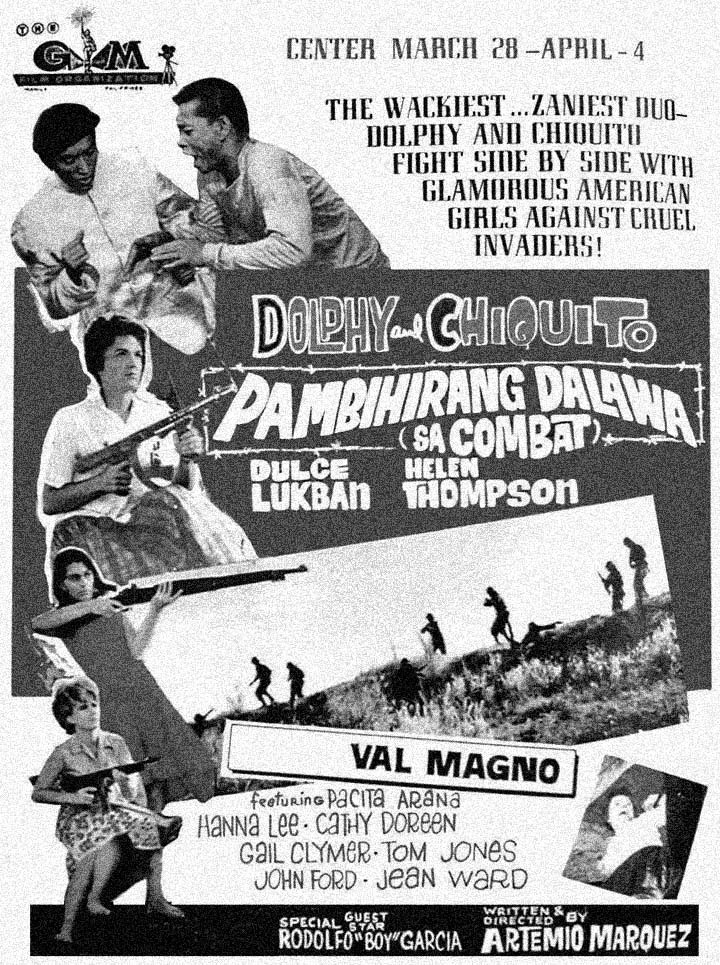 affiche du film Pambihirang dalawa (Sa combat)
