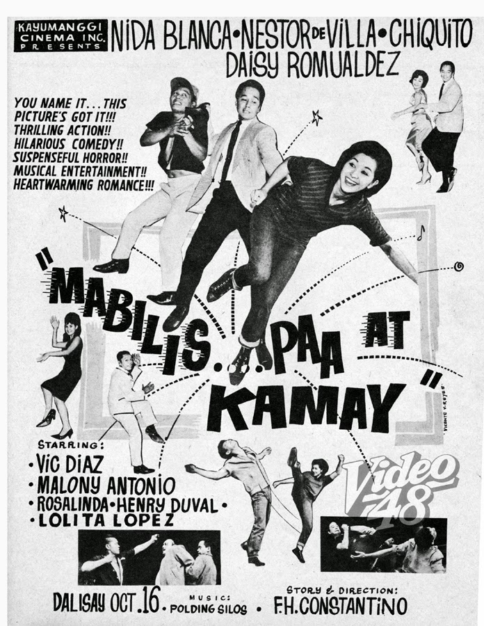 affiche du film Mabilis... Paa at kamay