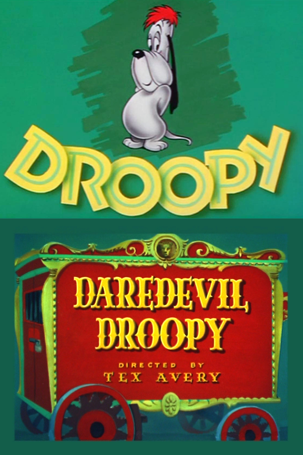 affiche du film Droopy trompe-la-mort